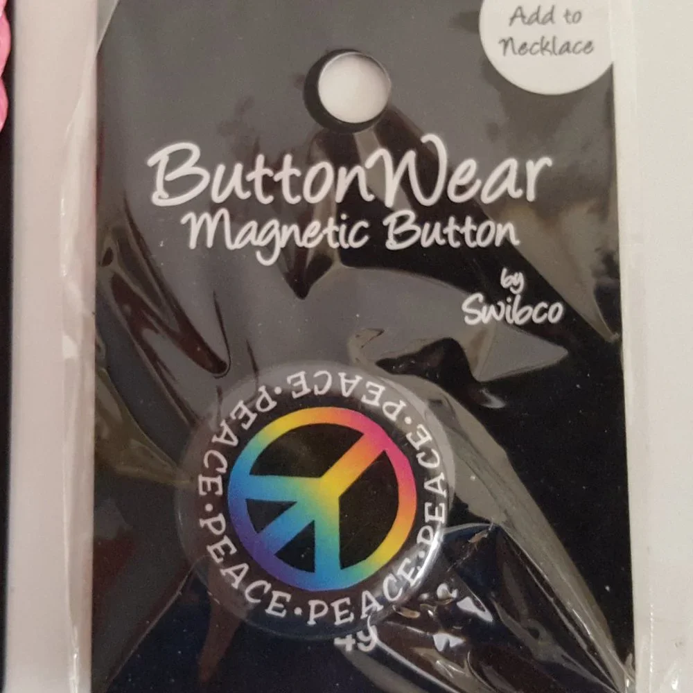 ButtonWear Add-a-Magnetic Button Necklace *Small Parts*